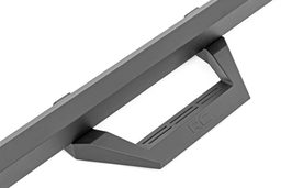 SRX2 Adjustable Aluminum Steps with 76-Inch Rail (Crew Cab), view 4, Rough Country 31011A