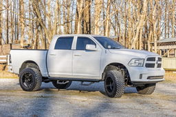 SRX2 Adjustable Aluminum Steps with 76-Inch Rail (Crew Cab), view 5, Rough Country 31011A