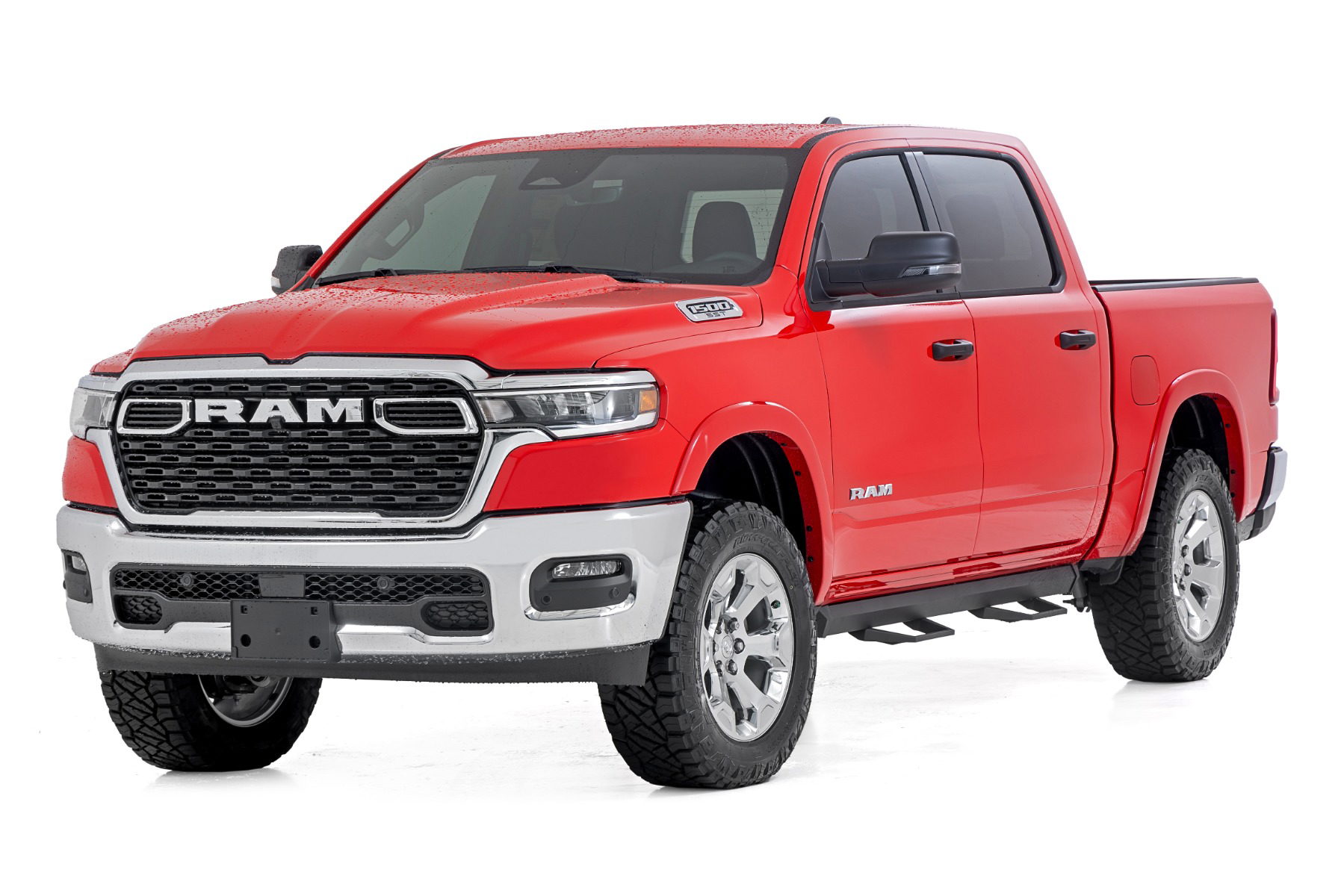 SRL2 Adjustable Aluminum Steps for Ram 1500 Crew Cab (2019-2025), Rough Country 31016