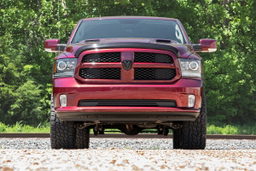 3-Inch Lift Kit with N3 Shocks for Ram 1500 4WD (2012–2024) — Red, view 5, Rough Country 31231RED