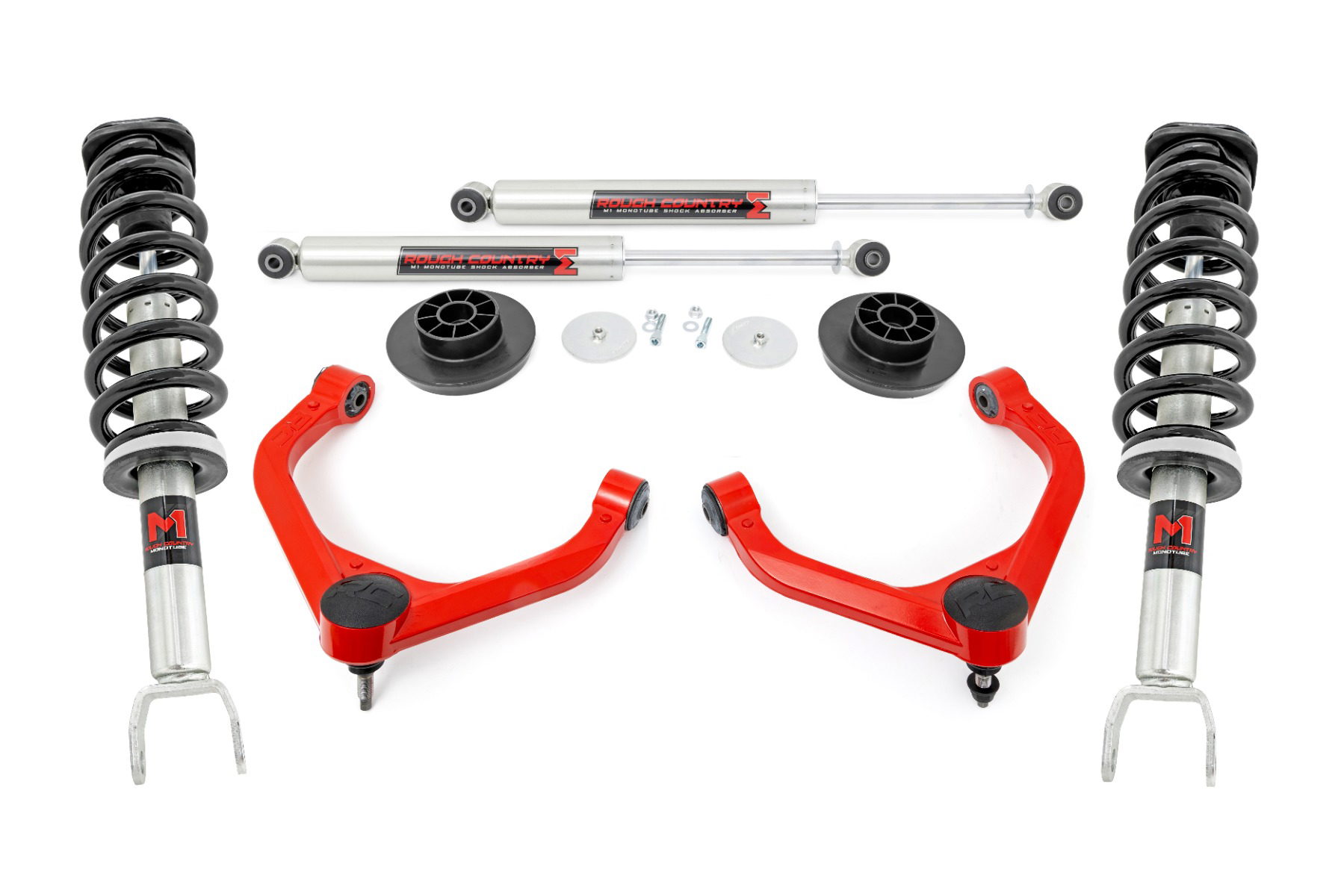Rough Country 3-Inch Lift Kit with M1 Struts for Ram 1500 4WD