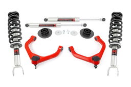 3-Inch Lift Kit with M1 Struts for Ram 1500 4WD (2012-2018), Rough Country 31240RED