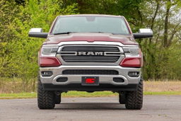 3.5-Inch Lift Kit with M1 Shocks for Ram 1500 2WD/4WD (2019-2025), view 2, Rough Country 31440RED