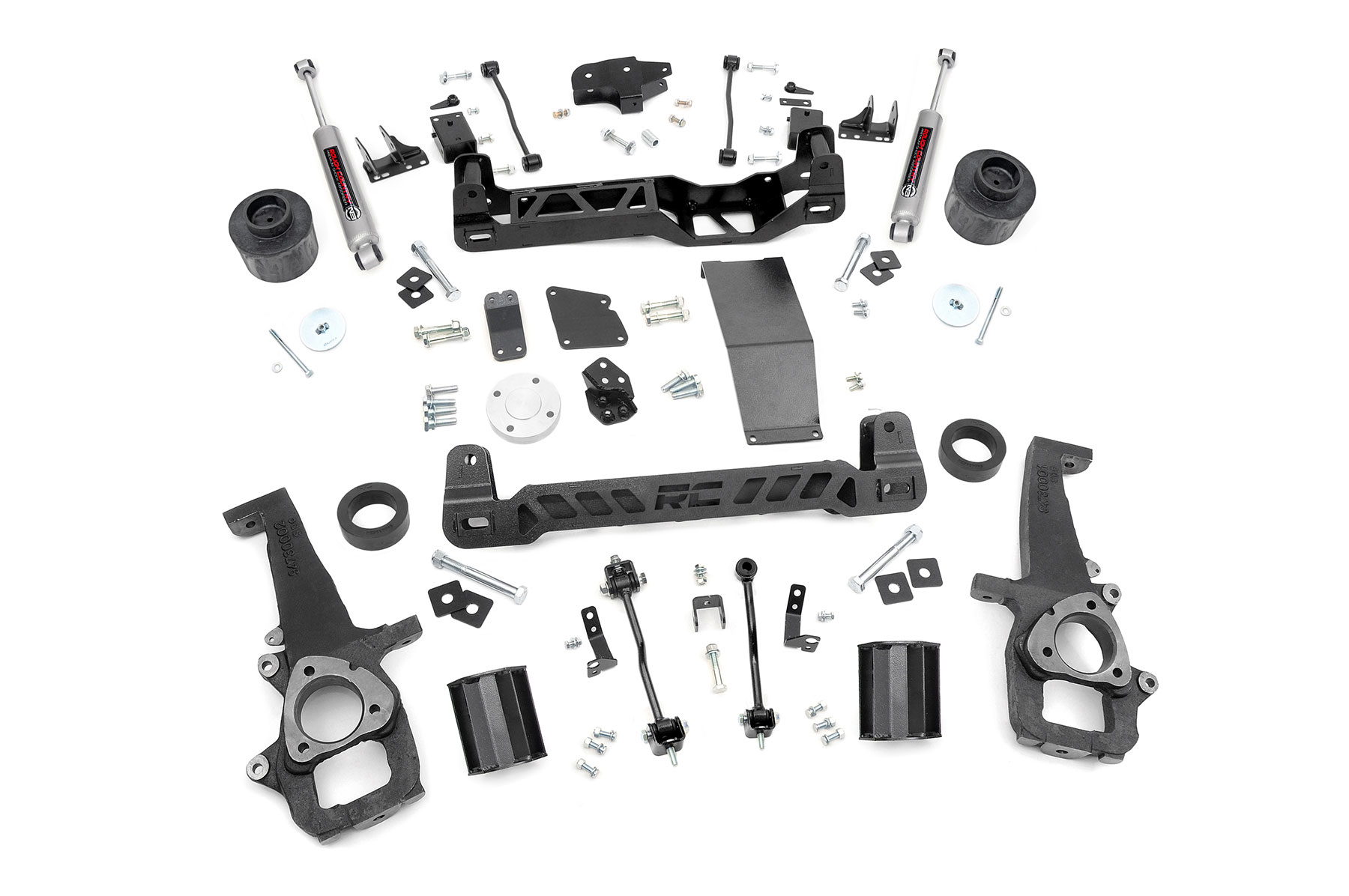 Rough Country 6-Inch Lift Kit with N3 Shocks for Ram 1500 4WD