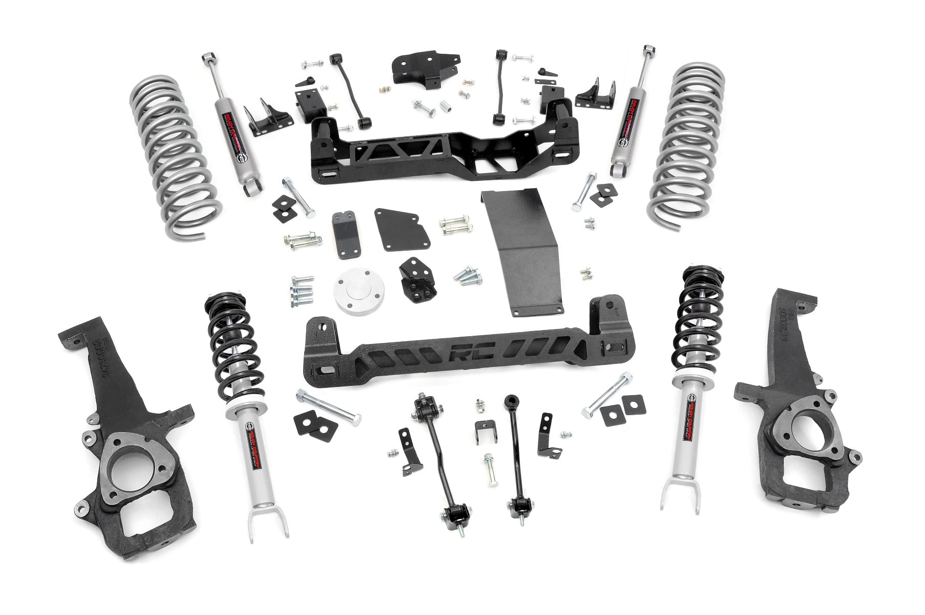 Rough Country 6-Inch Lift Kit with N3 Shocks for Ram 1500 & 1500 Classic 4WD