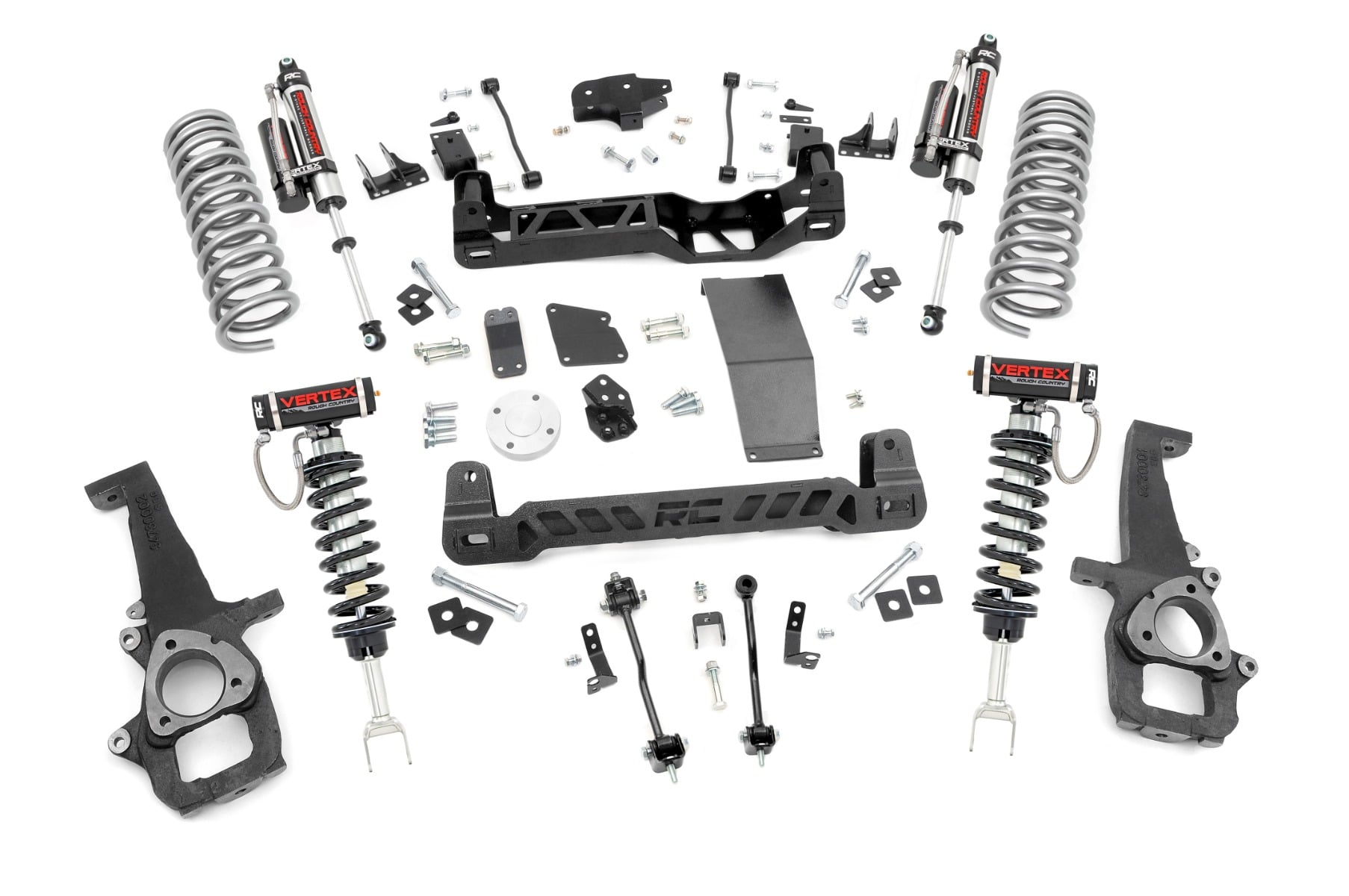 Rough Country 6-Inch Lift Kit with Vertex Shocks for Ram 1500 4WD
