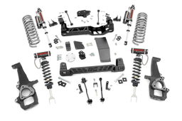 6-Inch Lift Kit with Vertex Shocks for Ram 1500 4WD (2012–2018) dimension diagram, Rough Country 33250