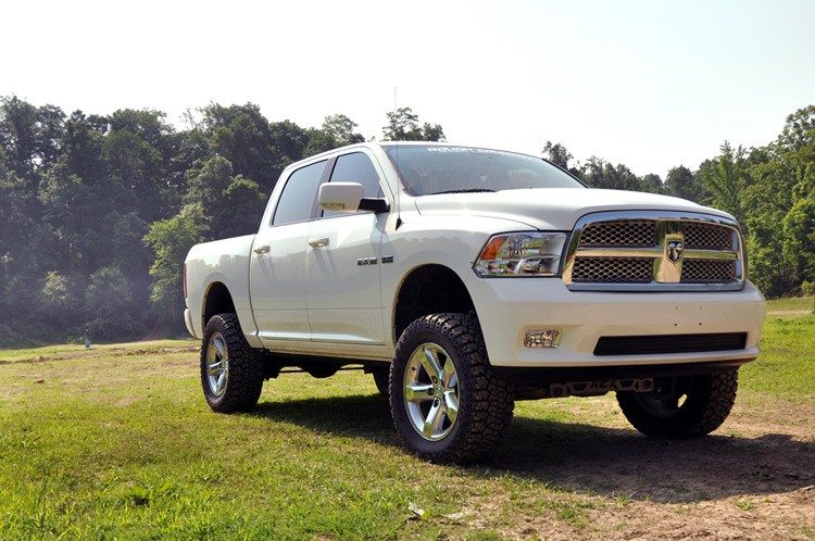 4-Inch Lift Kit with N3 Shocks for Ram 1500 4WD (2012-2018), Rough Country 33332