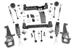 4-Inch Lift Kit with M1 Shocks for Ram 1500 4WD (2012–2018), Rough Country 33340