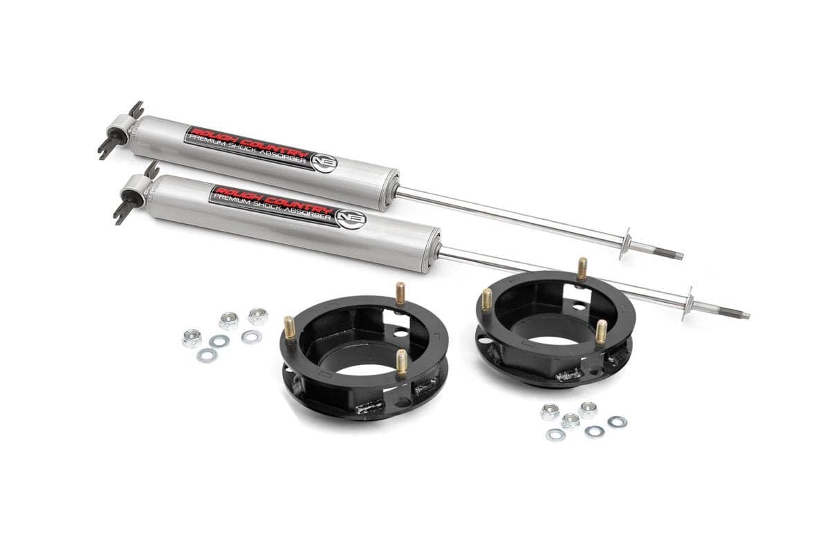 Rough Country 1.5-Inch Leveling Kit with N3 Shocks for Ram 2500