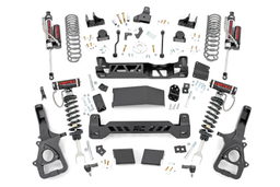 6-Inch Factory-Wheel Lift Kit with Vertex 2.5 for Ram 1500 dimension diagram — Rough Country 33950