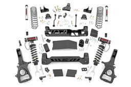 6-Inch Factory-Wheel Lift Kit with Vertex and V2 Shocks for Ram 1500 — Rough Country 33957