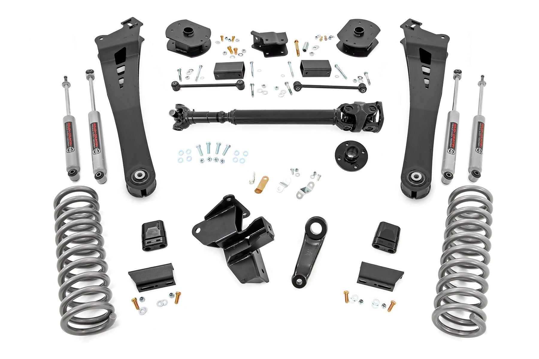 Rough Country 5-Inch Lift Kit with N3 Shocks for 2025 Ram 2500 4WD