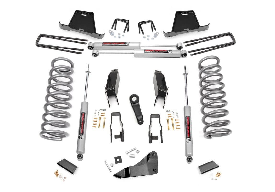 5-Inch Lift Kit with N3 Shocks for Ram 2500 4WD (2011-2013), Rough Country 349.23