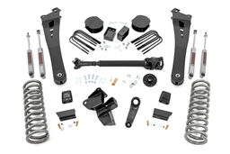 5-Inch Radius Arm Lift Kit with N3 Shocks for Ram 3500 dimension diagram — Rough Country 35230