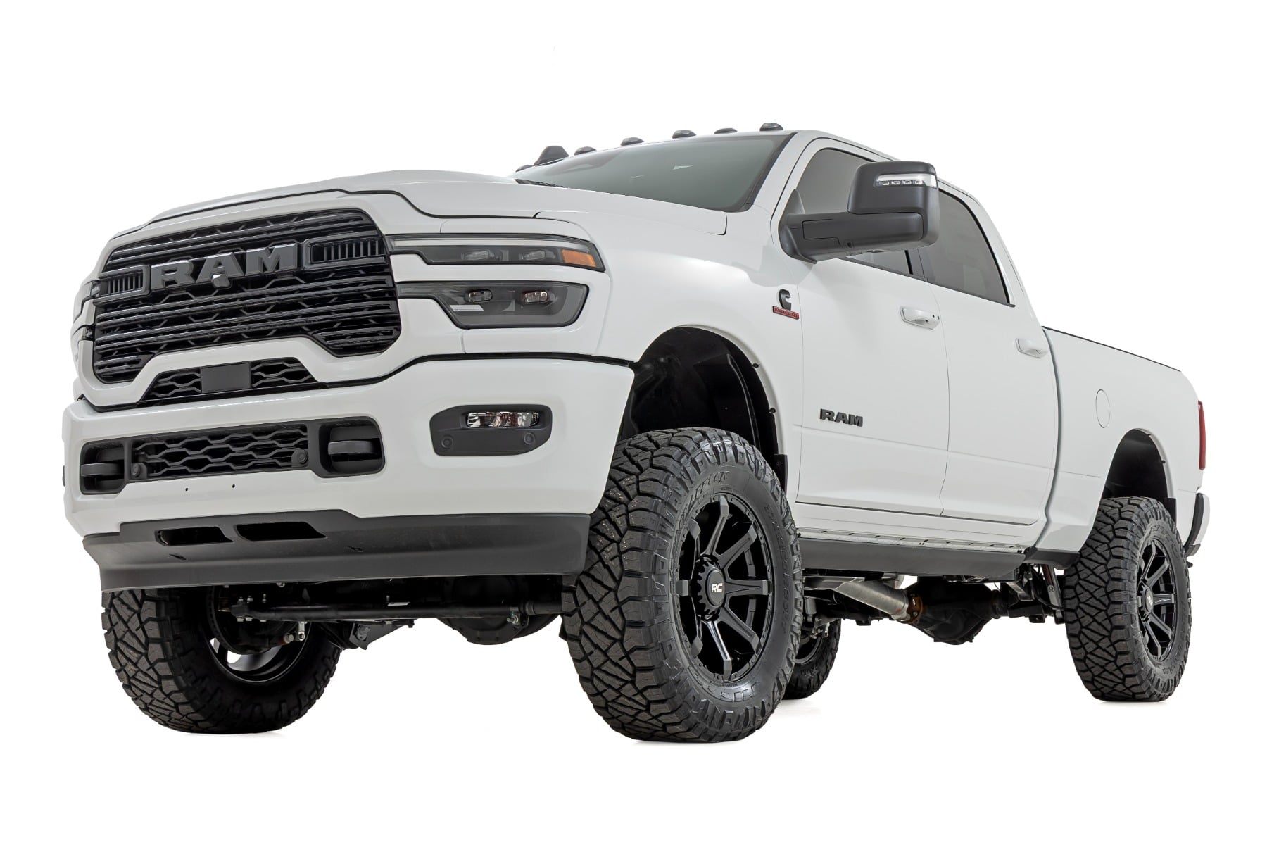 5-Inch Radius Arm Lift Kit with N3 Shocks for Ram 3500 — Rough Country 35230