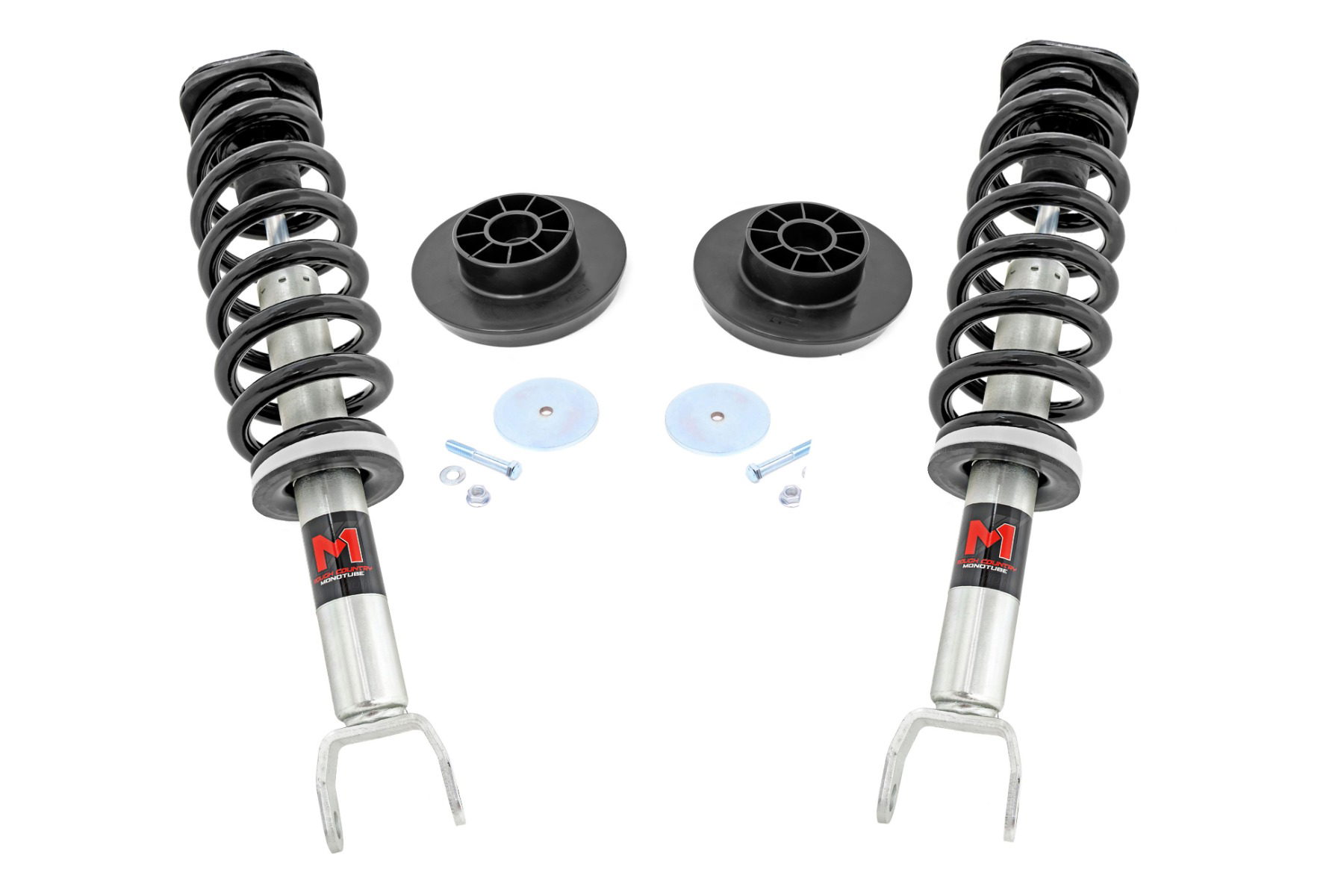 Rough Country 2-Inch Lift Kit with M1 Struts for Ram 1500 4WD
