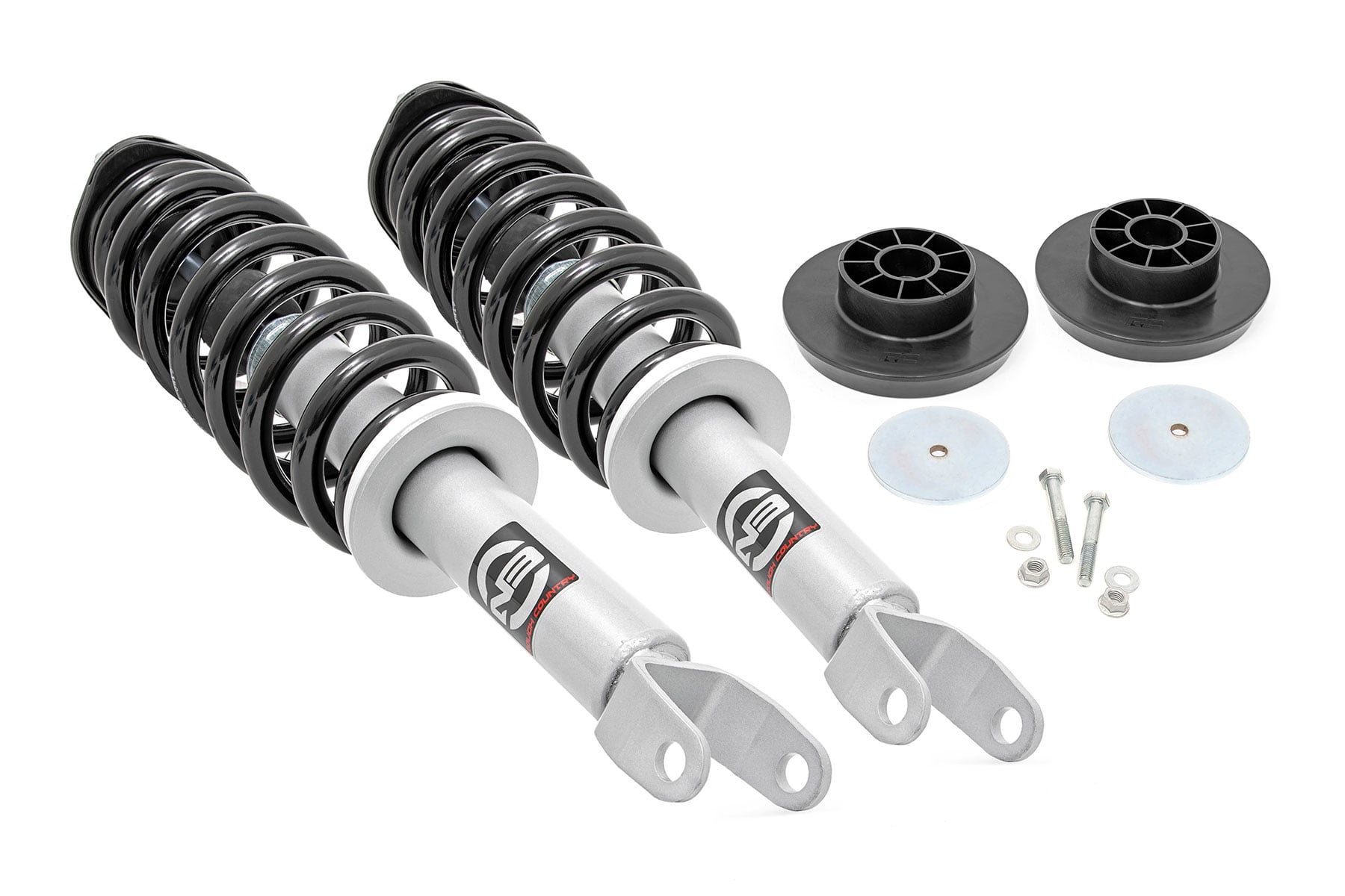 Rough Country 2.5-Inch Lift Kit with N3 Struts for 2009–2011 Ram 1500 4WD