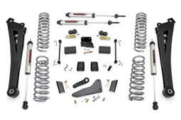 5-Inch Lift Kit with V2 Monotube Shocks for 2014–2018 Ram 2500 4WD, view 2, Rough Country 36870
