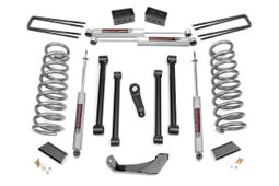 5-Inch Lift Kit with N3 Shocks for 1994–1999 Dodge Ram 1500 4WD, Rough Country 371.20