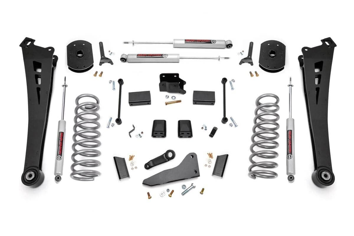 5-Inch Gas Coil Lift Kit with N3 Shocks for 2014-2018 Ram 2500 4WD, Rough Country 373.20