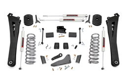 5-Inch Lift Kit with M1 Monotube Shocks for 2014-2018 Ram 2500 4WD, Part 37340, Rough Country