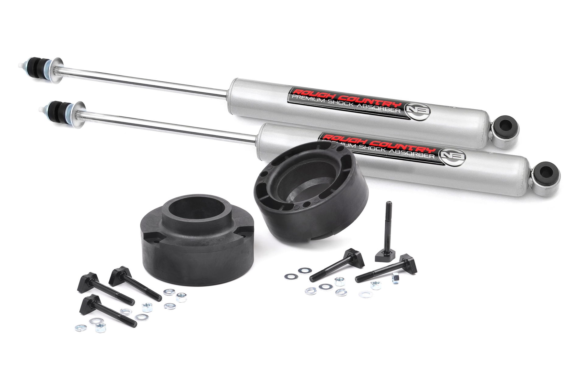Rough Country 2.5-Inch Front Leveling Kit for Dodge Ram 4WD Pickups