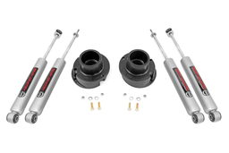 2.5-Inch Leveling Kit with Front and Rear N3 Shocks, Rough Country 37730A