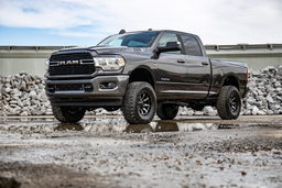 2.5-Inch Leveling Kit with V2 Monotube Shocks for Ram 2500, view 5 — Rough Country 37770