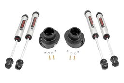 2.5-Inch Leveling Kit with V2 Monotube Shocks for Ram 2500 — Rough Country 37770
