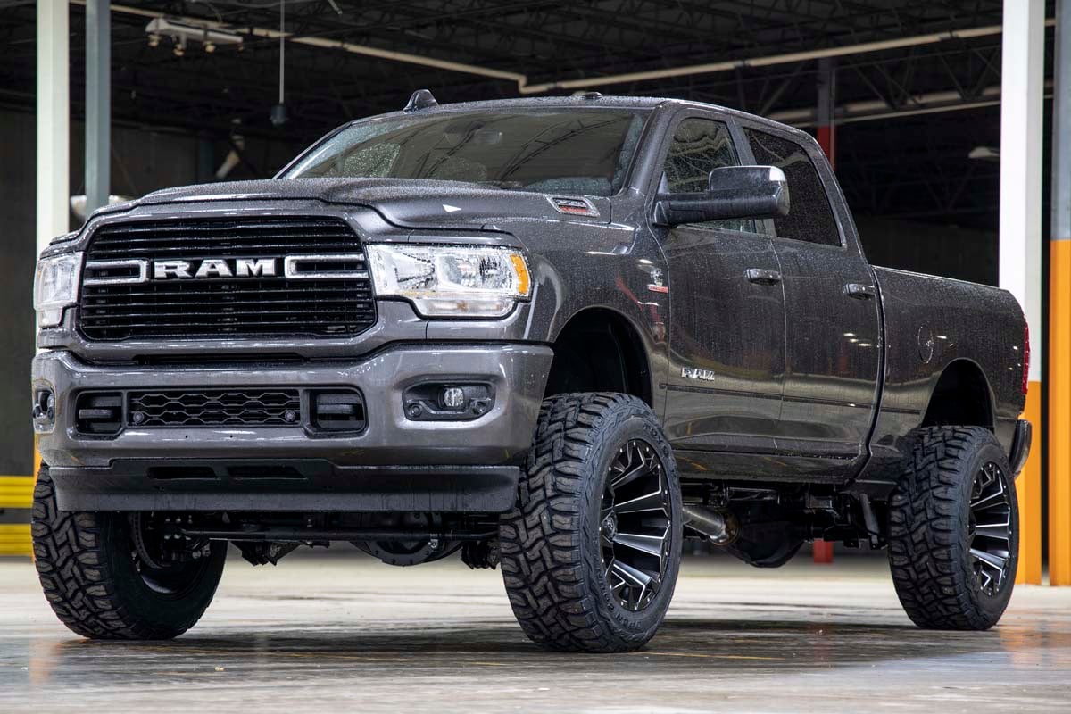 5-Inch Radius Arm Lift Kit with N3 Shocks for 2019–2024 Ram 2500 4WD — Part 37930, Rough Country