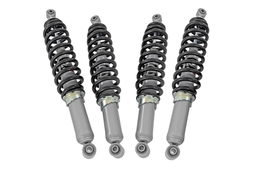 N3 Front and Rear Coil-Over Shock Set for Pioneer 1000 (2016-2025) — Rough Country 381005