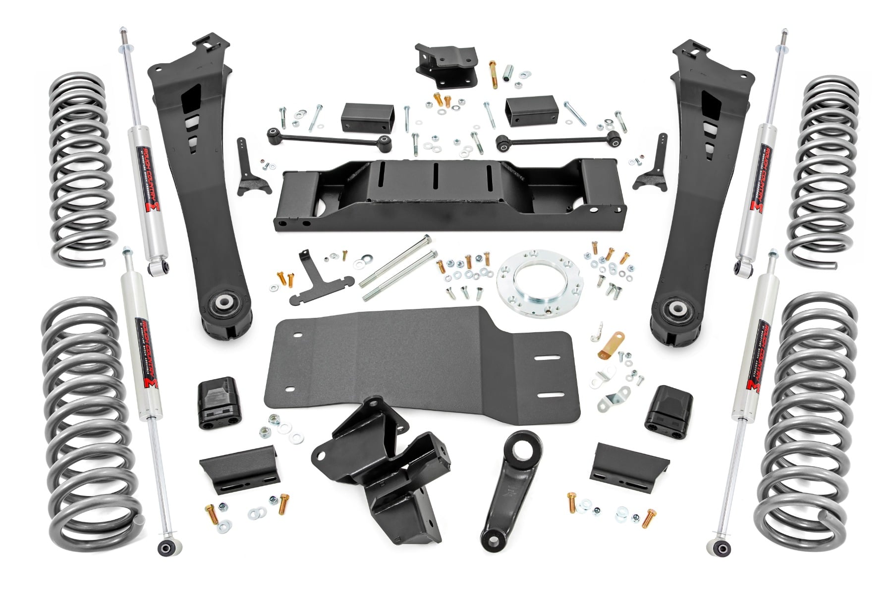 Rough Country 5-Inch Lift Kit with M1 Shocks for 2019–2024 Ram 2500 4WD