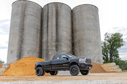 5-Inch Lift Kit with M1 Monotube Shocks for Ram 3500 Diesel, view 6 — Rough Country 38440