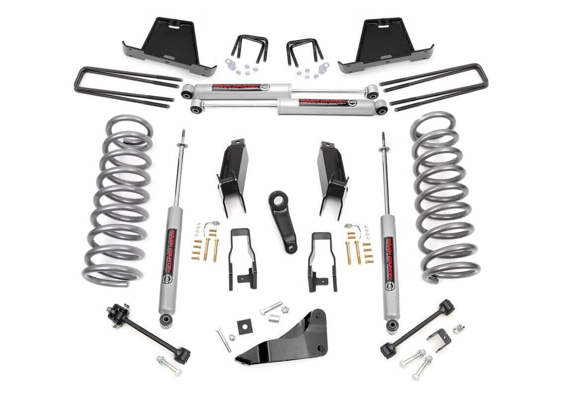 Rough Country 5-Inch Lift Kit with N3 Shocks for 2003–2007 Dodge Ram 2500/3500 4WD
