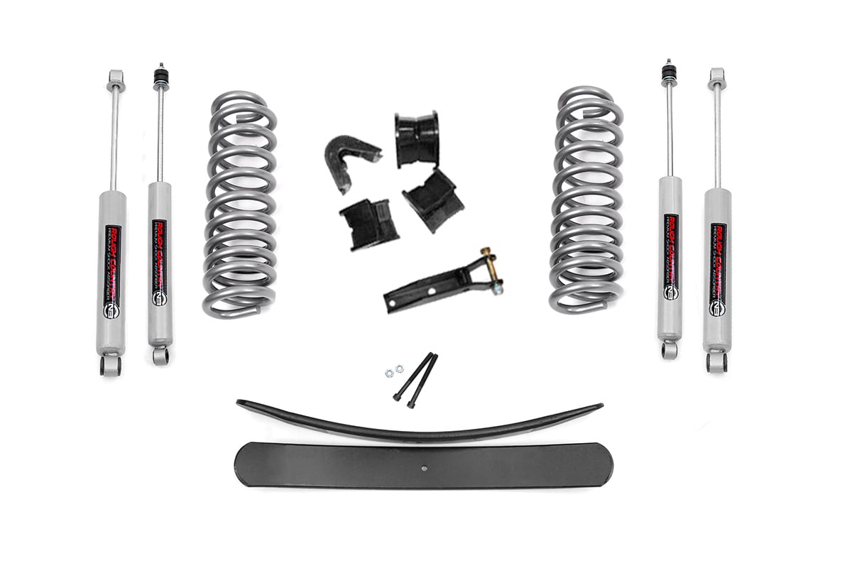 Rough Country 2.5-Inch Lift Kit with N3 Shocks for Ford F-100/F-150 4WD