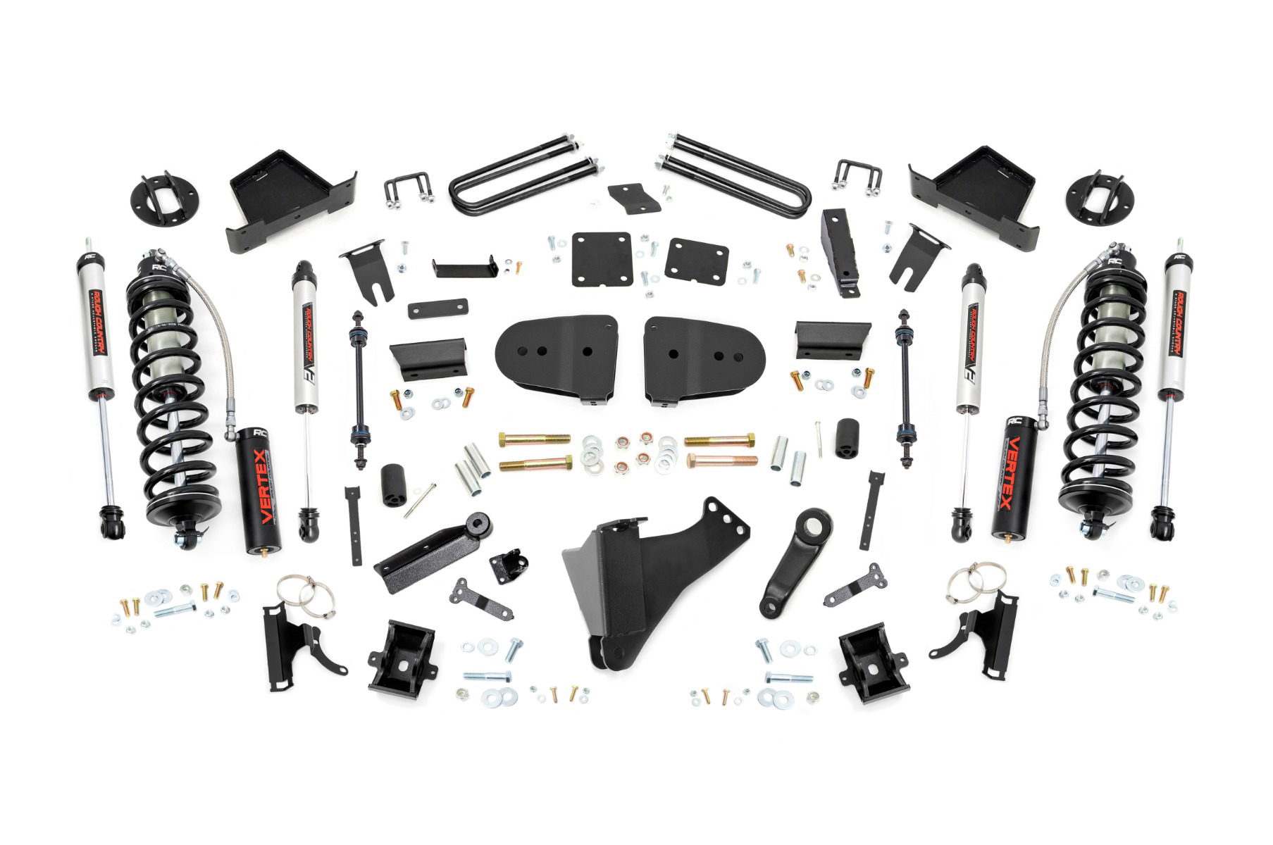 4.5-Inch Coilover Conversion for Super Duty, V2 Rear — Rough Country 400158