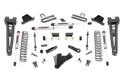 4.5-Inch Lift Kit with V2 Shocks for Ford Super Duty 4WD (2023–2025), Rough Country 400357