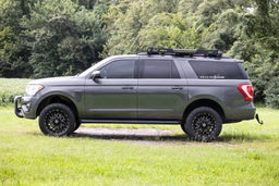 3-Inch Lift Kit with N3 Struts for 2018–2024 Ford Expedition 4WD — Red, view 3, Rough Country 40231RED