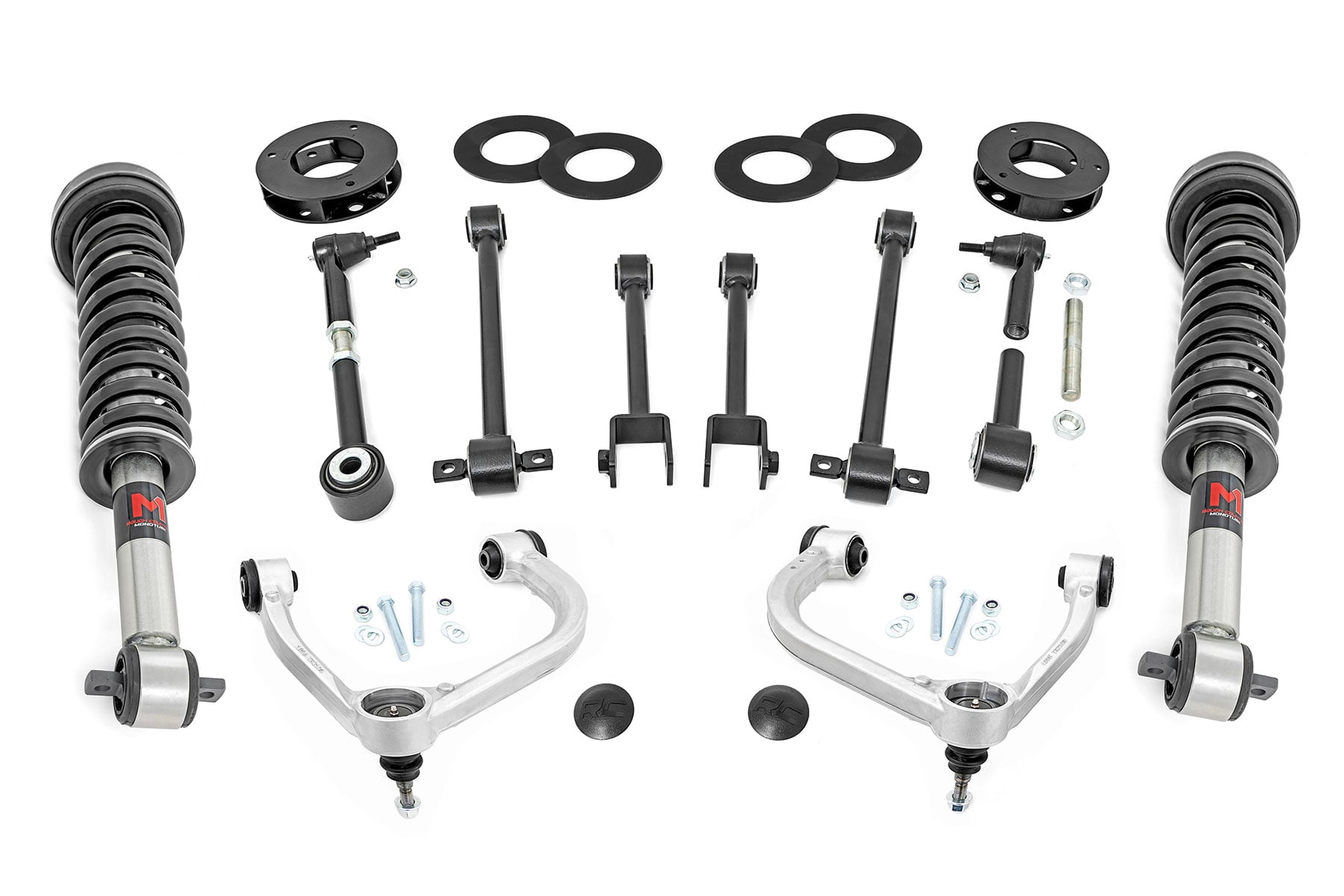 Rough Country 3-Inch Lift Kit with M1 Struts for 2018-2024 Ford Expedition 4WD