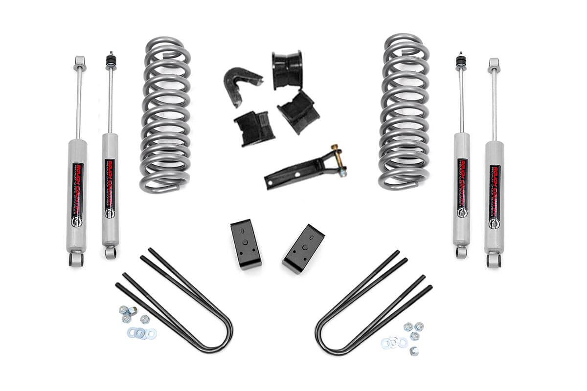 Rough Country 2.5 Inch Lift Kit with N3 Shocks for 1978-1979 Ford Bronco 4WD