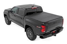 Soft Tri-Fold Tonneau Cover for Colorado & Canyon 5' Bed (2023-2026), view 2, Rough Country 41215700A