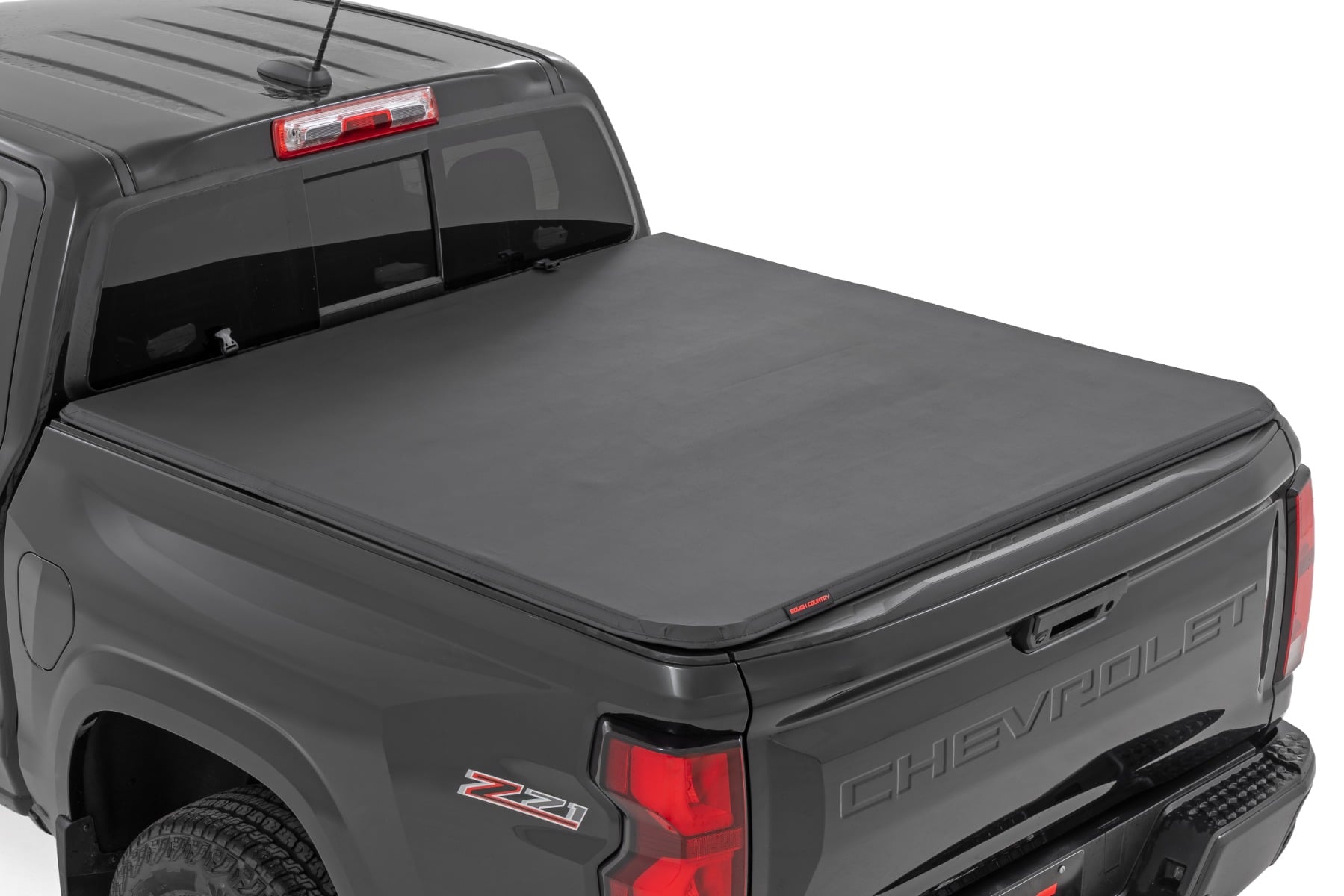 Rough Country Soft Tri-Fold Tonneau Cover for Colorado & Canyon 5' Bed