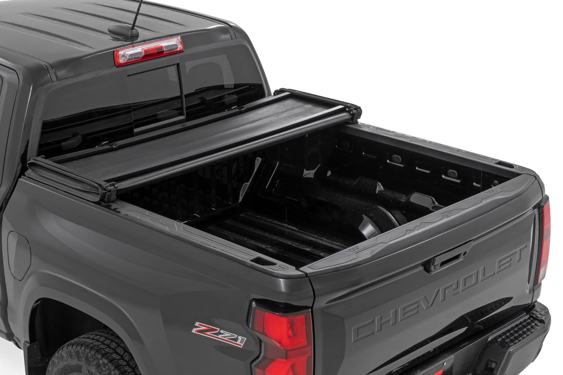 Soft Tri-Fold Tonneau Cover for Colorado & Canyon 5' Bed (2023-2026), Rough Country 41215700A