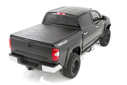 Soft Tri-Fold Bed Cover for 2007–2025 Toyota Tundra (6'7" Bed), Rough Country 41419650A