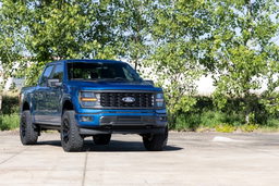 3-Inch Lift Kit with Vertex Shocks for 2021–2025 Ford F-150 4WD, view 3, Rough Country 41450