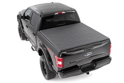 5'7" Bed Soft Tri-Fold Cover for 2015-2020 Ford F-150, Rough Country 41515550A