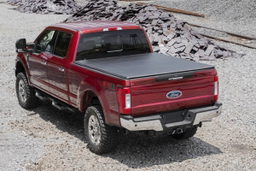 6'10" Soft Tri-Fold Bed Cover for F-250/F-350 Super Duty (2017-2025), view 2, Rough Country 41517650A