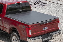 6'10" Soft Tri-Fold Bed Cover for F-250/F-350 Super Duty (2017-2025), Rough Country 41517650A