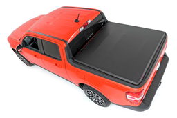 Soft Tri-Fold Bed Cover for 2022–2025 Ford Maverick, view 2, Rough Country 41534600A